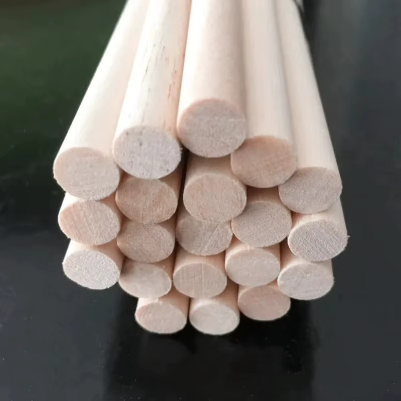 50 Stück hölzerne Bastelstäbe in Beige für Handwerk und DIY-Projekte - Bild 6