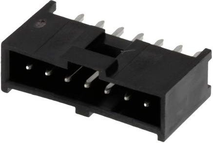 Molex Einbau-Stiftleiste Standard 7-polig in Schwarz - Bild 1