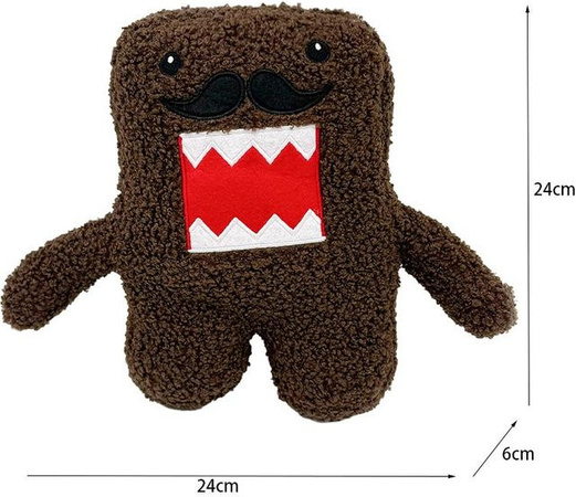 Treasuringu Domo Kun Plüschtier, Puppe, Braun