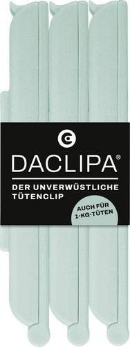 DACLIPA 3 in 1 Tütenclip in Mintgrün aus Kunststoff, stapelbar, gefriergeeignet und spülmaschinenfest - Bild 1