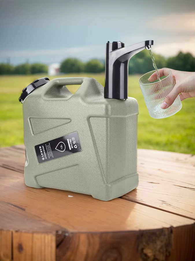 Shunmaii Elektrische Wasserpumpe USB-aufladbar in Schwarz für Outdoor und Camping - Bild 6