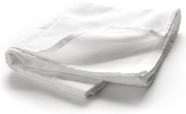 Hendi Leinen Küchentuch zum Filtern, Farbe: Weiß, Breite: 70 cm, Höhe: 70 cm - Bild 1