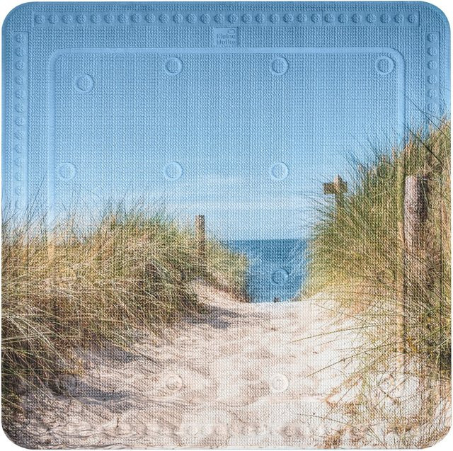 Kleine Wolke Duscheinlage Borkum Multicolor B/T: 55 x 55 cm - Bild 1