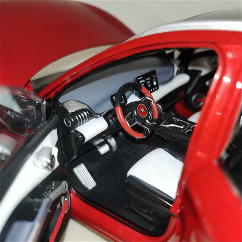WELLY BYD ATTO 3 SUV, Modellauto, 1:18, Metall, Rot - Bild 3