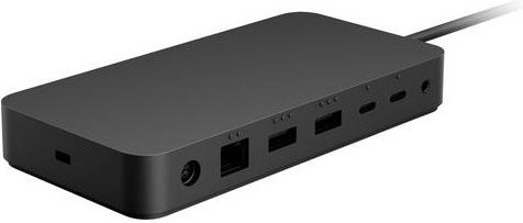 Microsoft Surface Thunderbolt 4 Dockingstation in Schwarz mit USB-C und USB-A Anschlüssen - Bild 2