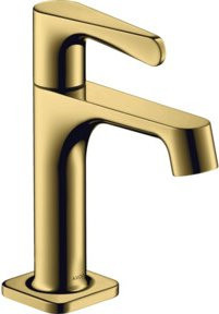 Hansgrohe Axor Citterio M Standventil mit zwei Griffen in Gold Optik, Auslauf 103 mm - Bild 1