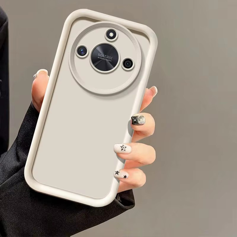 EUCAGR Schutzhülle für Honor X9d 5G (MTN-NX1) in Braun, matte weiche Rückseite mit Anti-Fall-Schutz - Bild 3