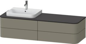 Duravit Waschtischunterschrank Happy D.2 Plus in Weiss, B/T: 160 x 55 cm - Bild 1
