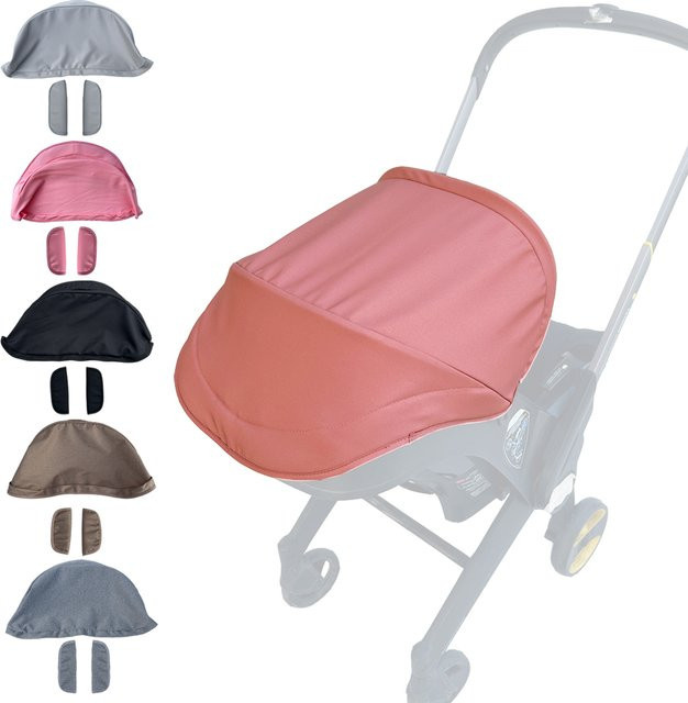 Mom Tan Kinderwagen-Ersatzverdeck in Beige, kompatibel mit Doona+ und Doona i Autositzen und Kinderwagen aus atmungsaktivem Textilstoff - Bild 1