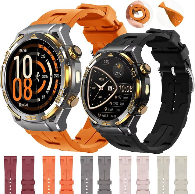 Blackview Uhrenarmband Silikon, 20 22mm, Bunt, Unisex - Bild 1