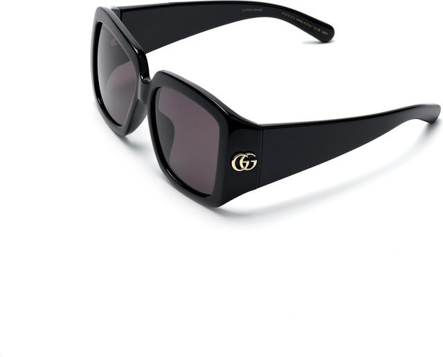Gucci GG1402S Sonnenbrille, Vollrand, Square, Schwarz, Herren, Acetat - Bild 1
