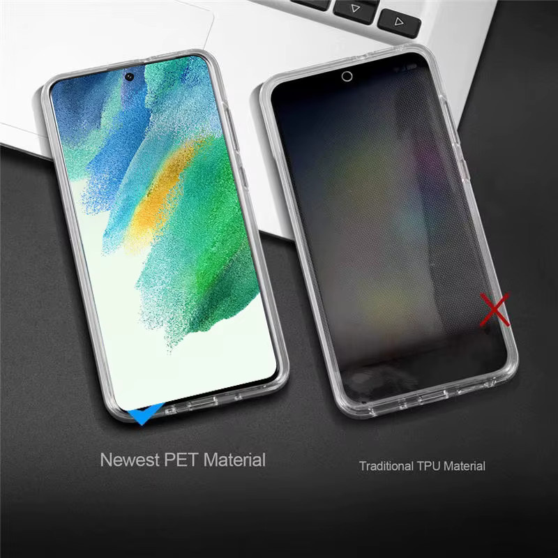 360 Grad Ganzkörperschutzhülle für Samsung Galaxy S25 S24 S23 S22 S21 S20 Ultra Note 20 Transparent - Bild 3