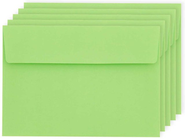 Rico Design Paper Poetry Luxury Umschläge B6 Hellgrün - Bild 1