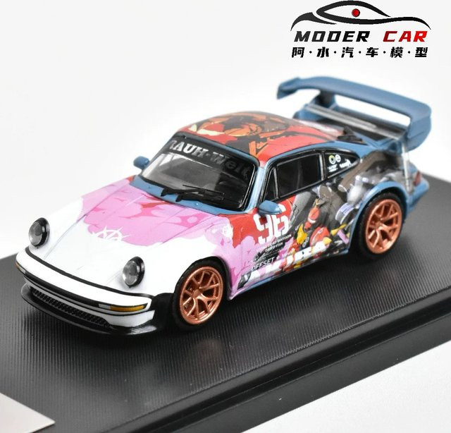 TSM MODEL 930 Singer Turbo Study, Modellauto, 1:64, Druckguss-Modellauto - Bild 1