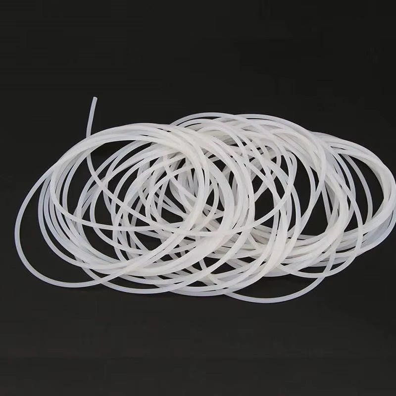 Transparenter Silikon-Dichtungsstreifen als O-förmiger Rundstreifen, flammhemmend und wasserdicht, Durchmesser: 1 mm bis 9,5 mm - Bild 6