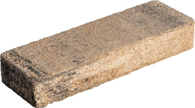 DIEPHAUS Mauer MARBELLA-MAXI Anfangsstein aus Muschelkalk in Beige, B/T/H: 60 x 20 x 10 cm - Bild 1
