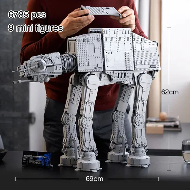 Hot Toys Star Wars Interstellar Conflict Hoth Empire ATAT, motorisiertes Fahrzeug, 6782 Teile, ab 14 Jahren - Bild 1