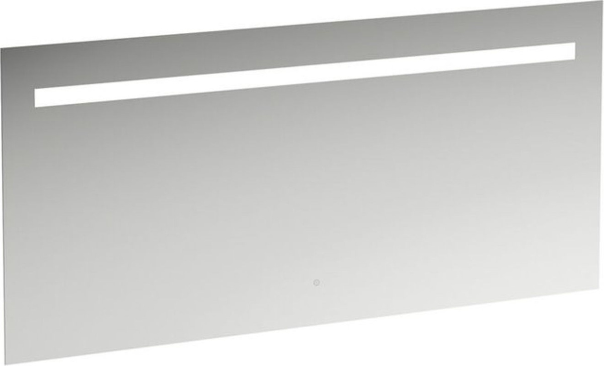 Laufen Leelo Wandspiegel mit LED-Beleuchtung Rechteckig B: 150 cm, H: 70 cm, T: 3,8 cm, Weiß - Bild 1