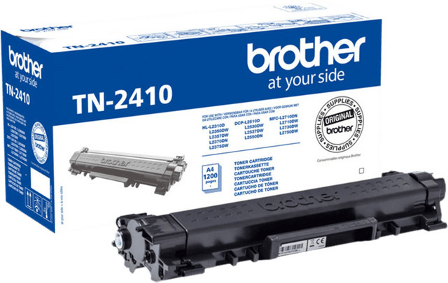 Original Brother TN-2410 Tonerpatrone Schwarz für Laserdrucker - Bild 1