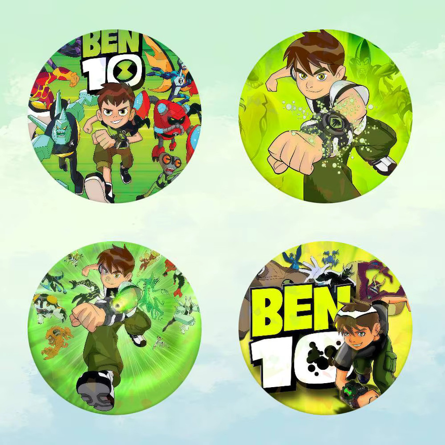 Anstecknadeln Metall, Ben 10, Unisex - Bild 5