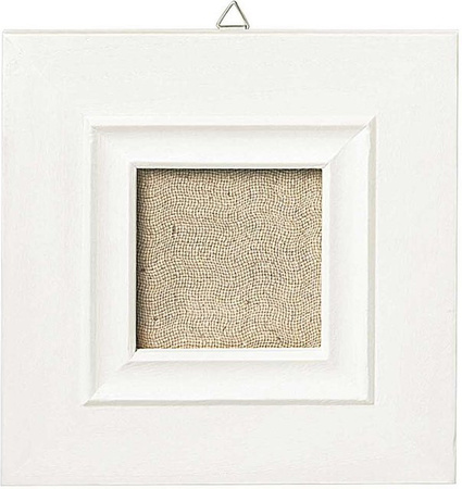 Rico Design Holzrahmen mit Ausschnitt in Beige, helles Holz, B/H: 10 x 10 cm