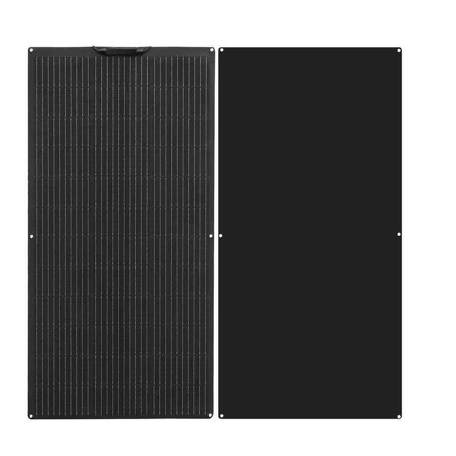 BOGUANG Halbflexibles Solarpanel 150 W, ETFE/PET Photovoltaik Modul für Balkon, Boot und Camper, 19,8 V, Schwarz - Bild 5