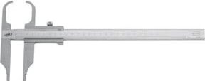 Helios Messschieber RCr. o.F. mit Greiferspange in Silber, B/T: 250 x 75 mm - Bild 1