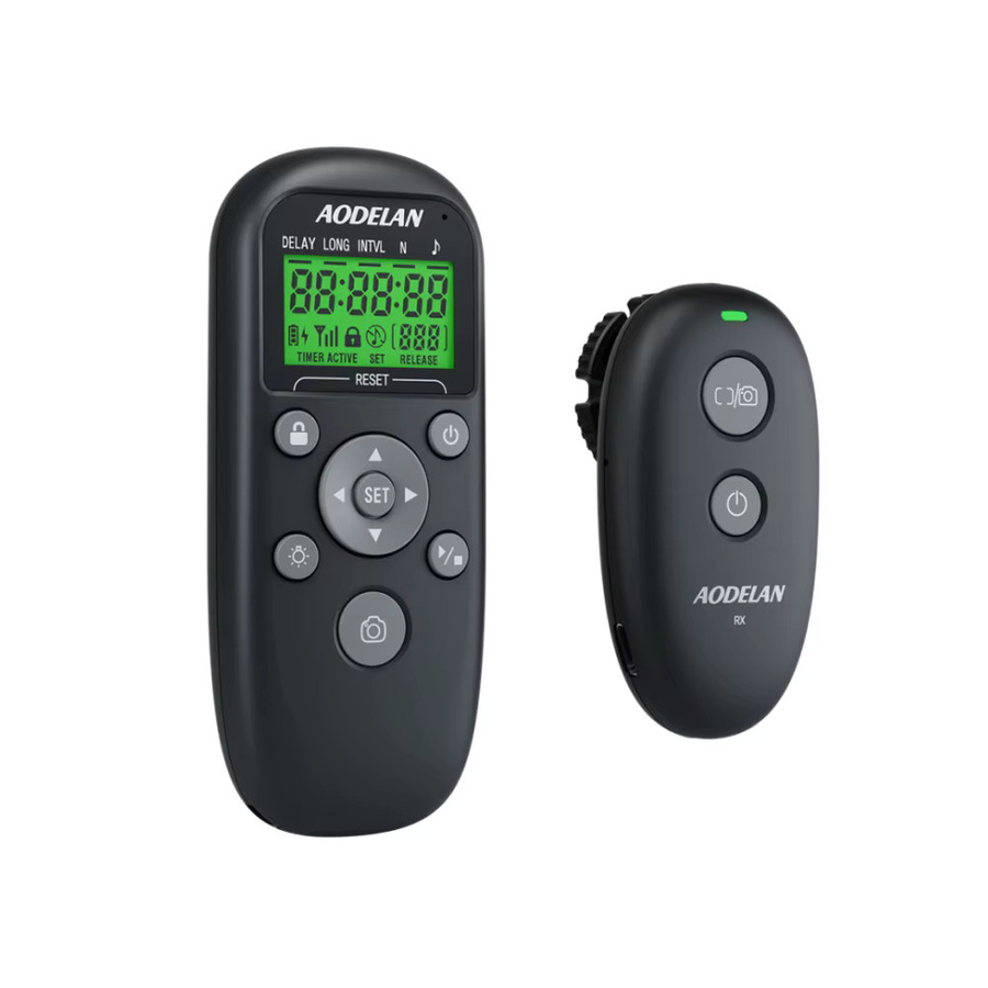AODELAN Kabelloser Fernauslöser mit USB-C-Ladung, Timer und Intervallometer für Sony E Kameras, Schwarz - Bild 4