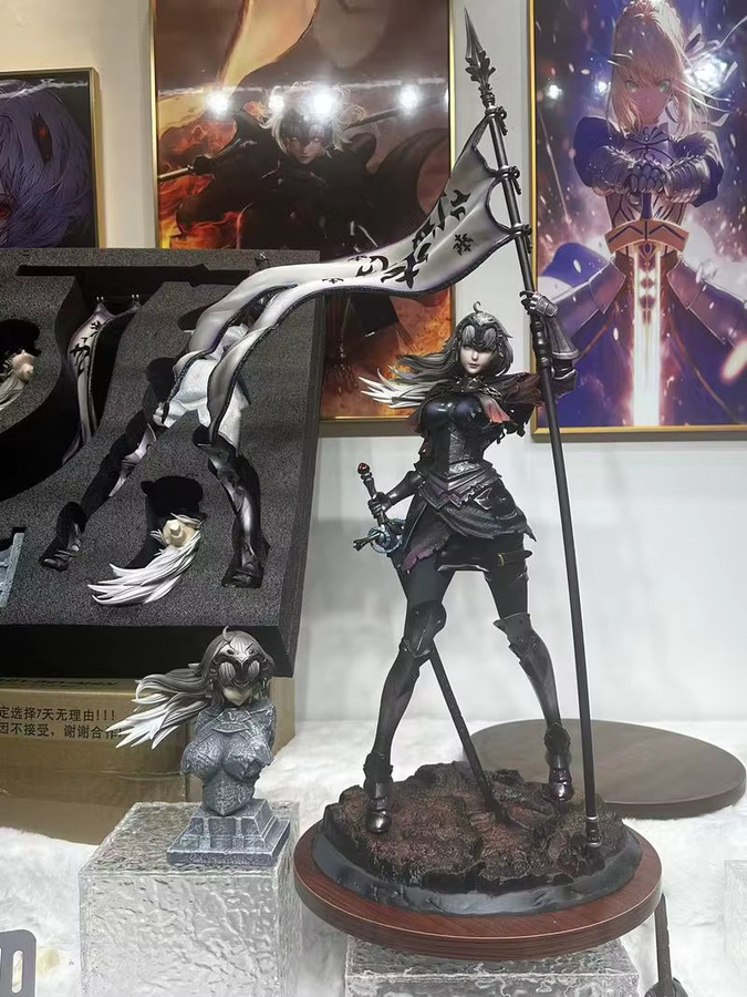 Bandai Fate Grand Order Jeanne D'Arc Flag PVC-Statue, 65cm, Kunststoff - Bild 2