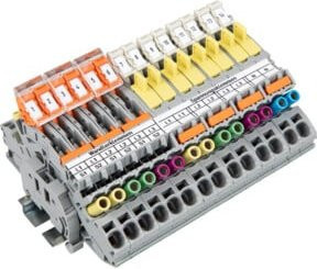 WAGO Stromwandlerklemmenblock 821-204 grau 6mm² - Bild 1