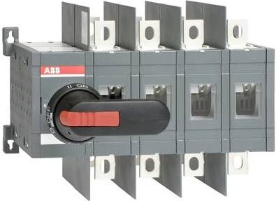 ABB OT400U04CP Lastumschalter 400A 1000V in Schwarz und Grau - Bild 1