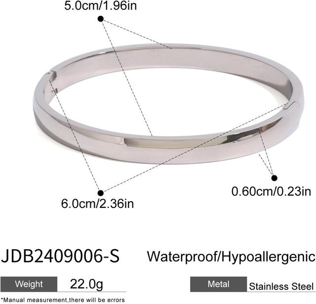 Youthway Armband Edelstahl, Gold, Unisex - Bild 1