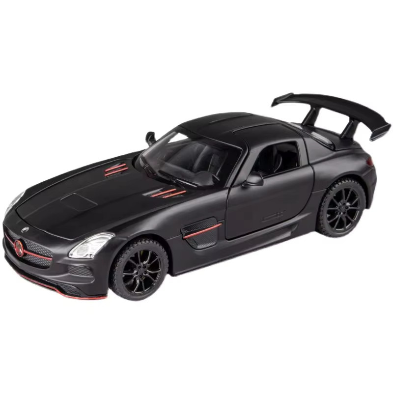 RMZ city SLS S400L Sportwagen Modell, Maßstab 1:32, mit Licht und Sound - Bild 4