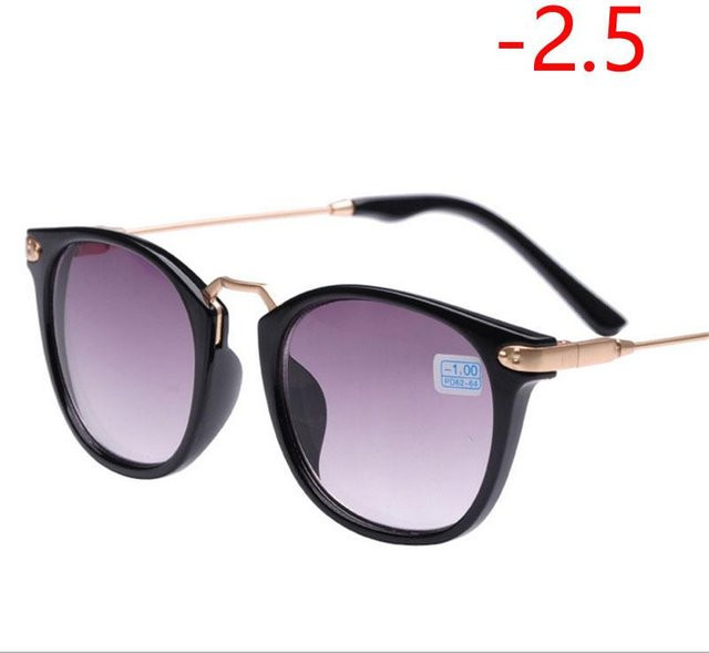 Yiran Sonnenbrille Oval, Vollrand, Metall, Schwarz, Damen - Bild 1