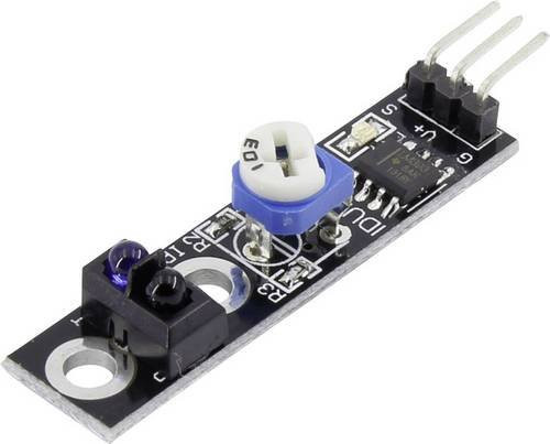 Iduino 1485324 Linien-Erkennungssensor in Schwarz - Bild 1