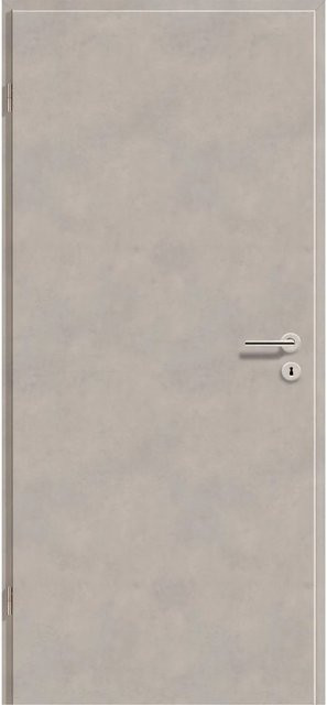 GetaDoor Zimmertür CPL Semento in Grau mit Linkem Anschlag, Breite: 73,5 cm, Höhe: 198,5 cm - Bild 1