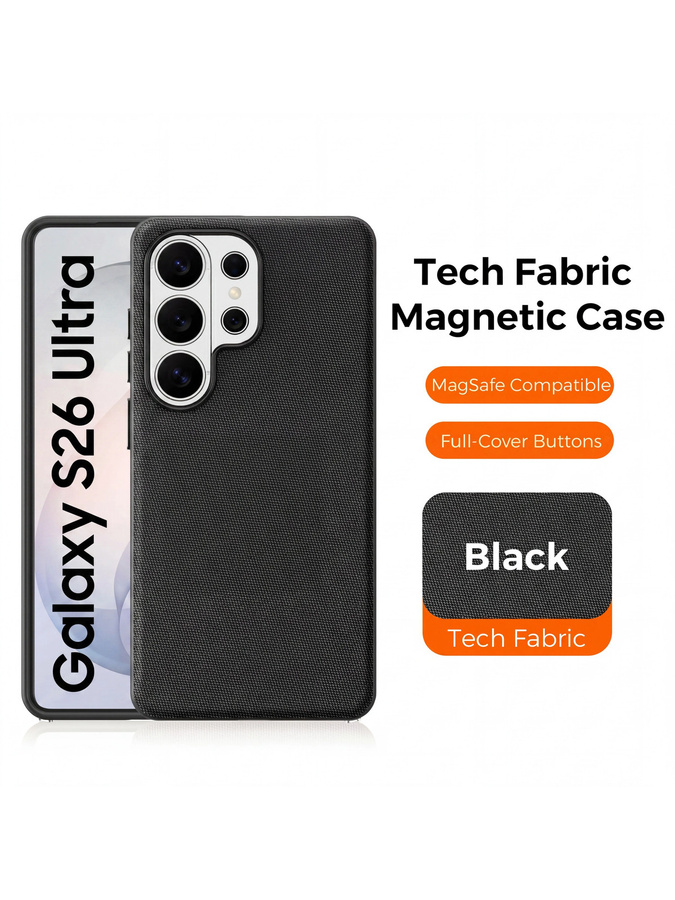 TechWoven MagSafe Magnetische Handyhülle für Samsung Galaxy S24 Ultra, S25 Ultra und S26 Ultra in Grün - Bild 4