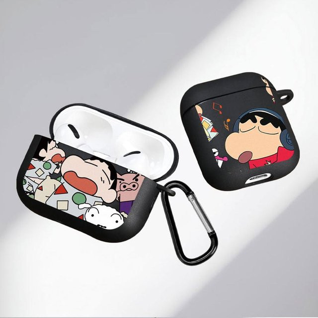 Crayon Shinchan Kopfhörerhülle Schutzhülle für AirPods 1 2 3 Pro 4 in Multicolour - Bild 1