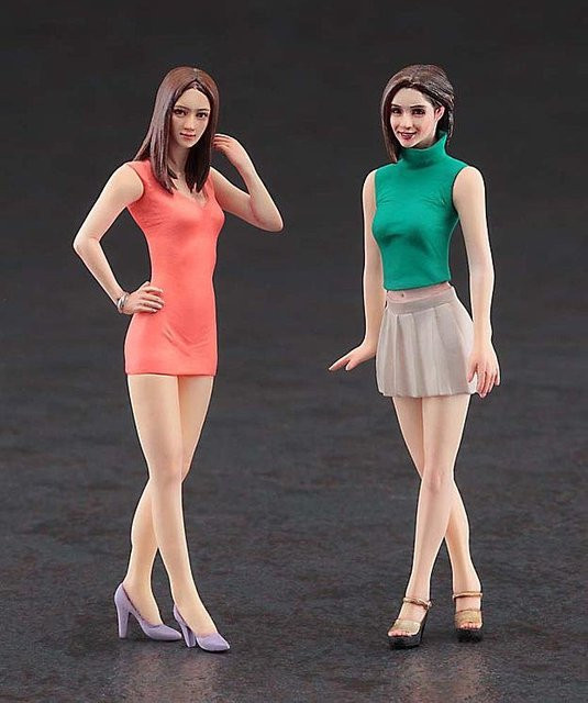 Hasegawa Bausatz, Bunt / Mehrfarbig, 1:24, 2-teiliges Set - Bild 1