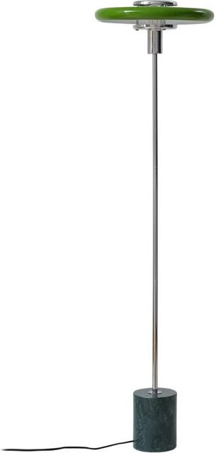 Lindby Stehlampe Branford Vintage in Grün aus Metall und Marmor mit E27 Fassung, Höhe: 130 cm - Bild 1