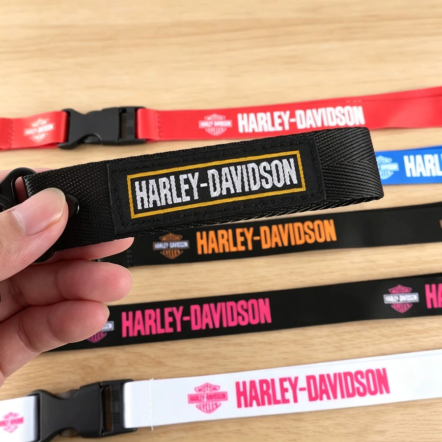 Harley Davidson Schlüsselanhänger, Arbeitskarte, Hängendes Umhängeband - Bild 3