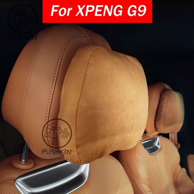 Auto-Styling Zubehör Set für Xpeng G9 mit Kopfstützenkissen und Lendenstütze von ourlife - Bild 1