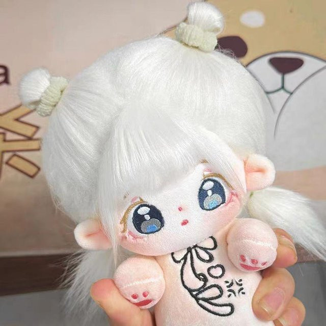 Kidsly Plüschpuppe Super Star Figur, 20cm, Weiß - Bild 1