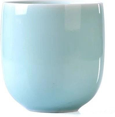 NooLim Japanische Longquan Celadon Teetasse aus Keramik und Porzellan in Weiß - Bild 1