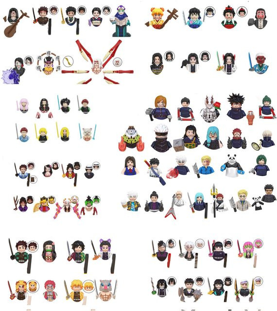 Hot Toys Anime Bausteine Mini-Actionfiguren - Bild 1