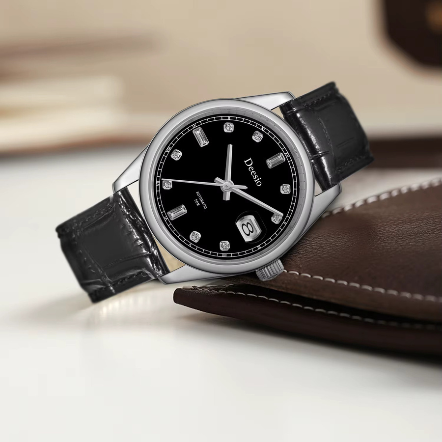 Deesio Armbanduhr Automatik, Edelstahl, Saphirglas, Herren - Bild 2