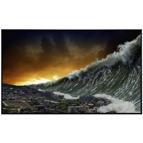 papermoon EcoHeat Infrarotheizung Apokalyptischer Tsunami in Bunt mit Matt-Effekt, App-Steuerung und Überhitzungsschutz - Bild 2