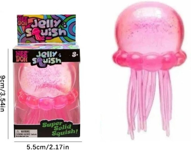 Schylling Nee Doh Nice-Sicle, Sensorikwürfel, Weiches Quetsch-Stressabbau-Spielzeug - Bild 1