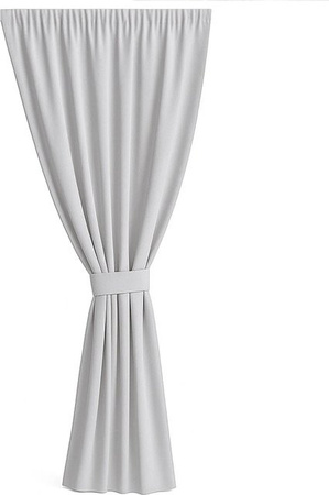 Setgarden Outdoor Vorhang für den Balkon, Grau, B: 155 cm, H: 220 cm
