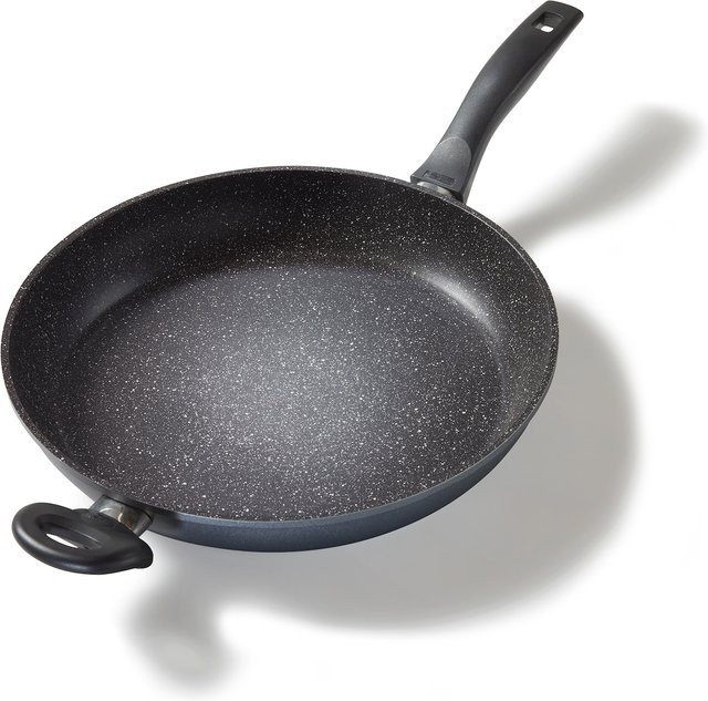STONELINE Bratpfanne aus Aluguss mit Steinpartikel-Beschichtung, Schwarz, Durchmesser: 32 cm - Bild 1